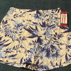 Ellen Tracy Women's Floral Skort